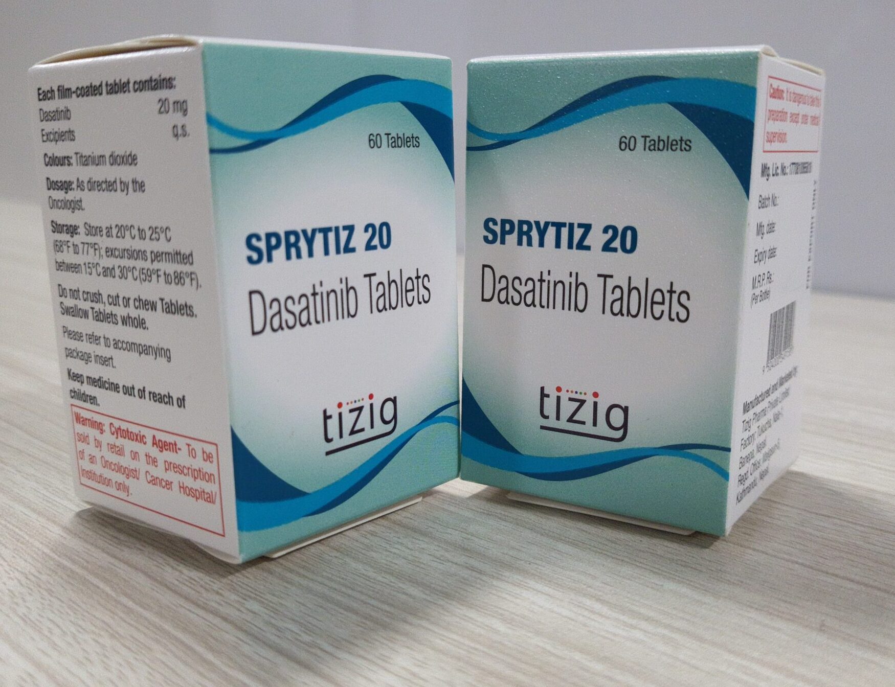 Sprytiz 20 (Dasatinib 20 mg)