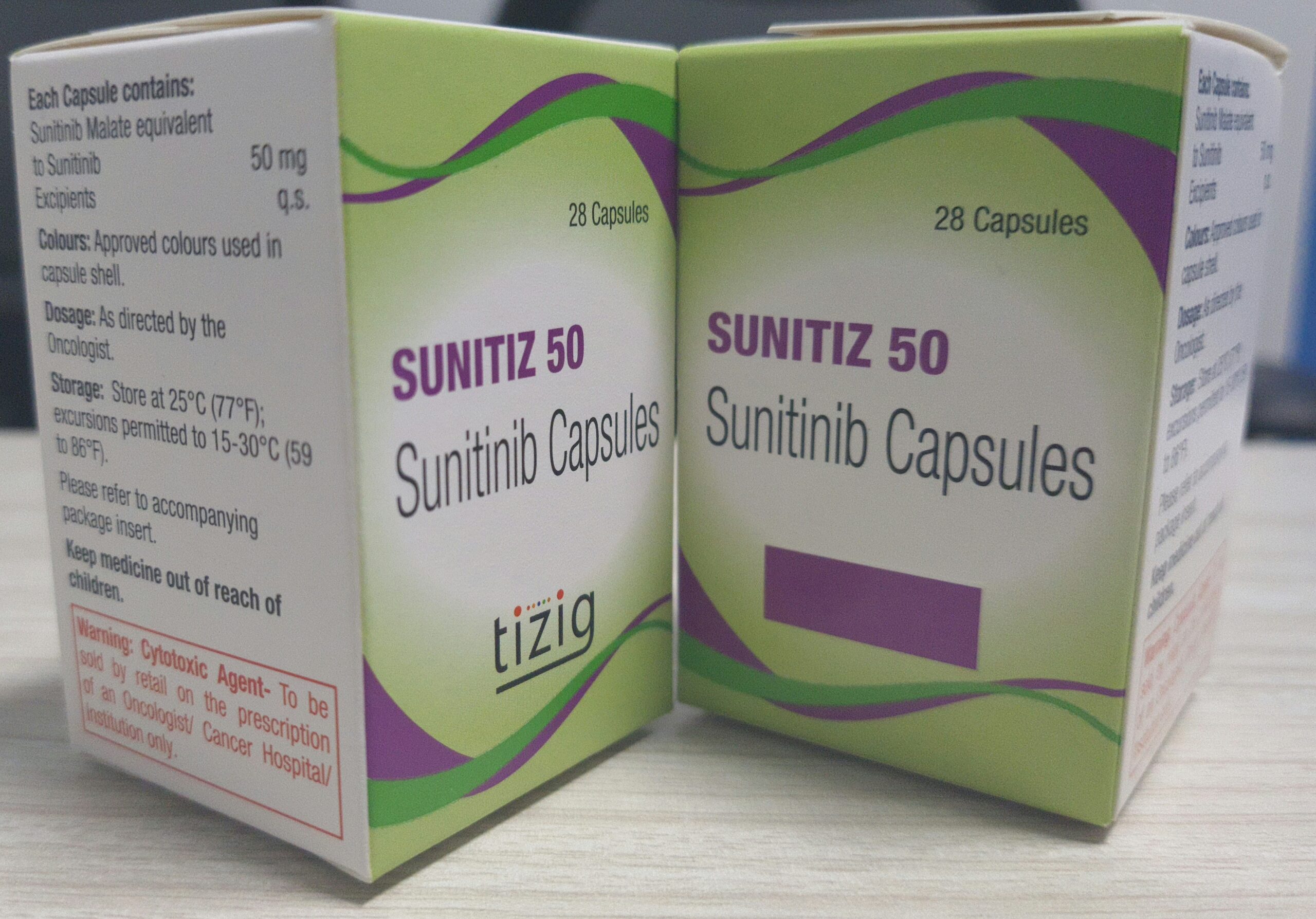 Sunitiz 50 (Sunitinib Malate 50 mg)