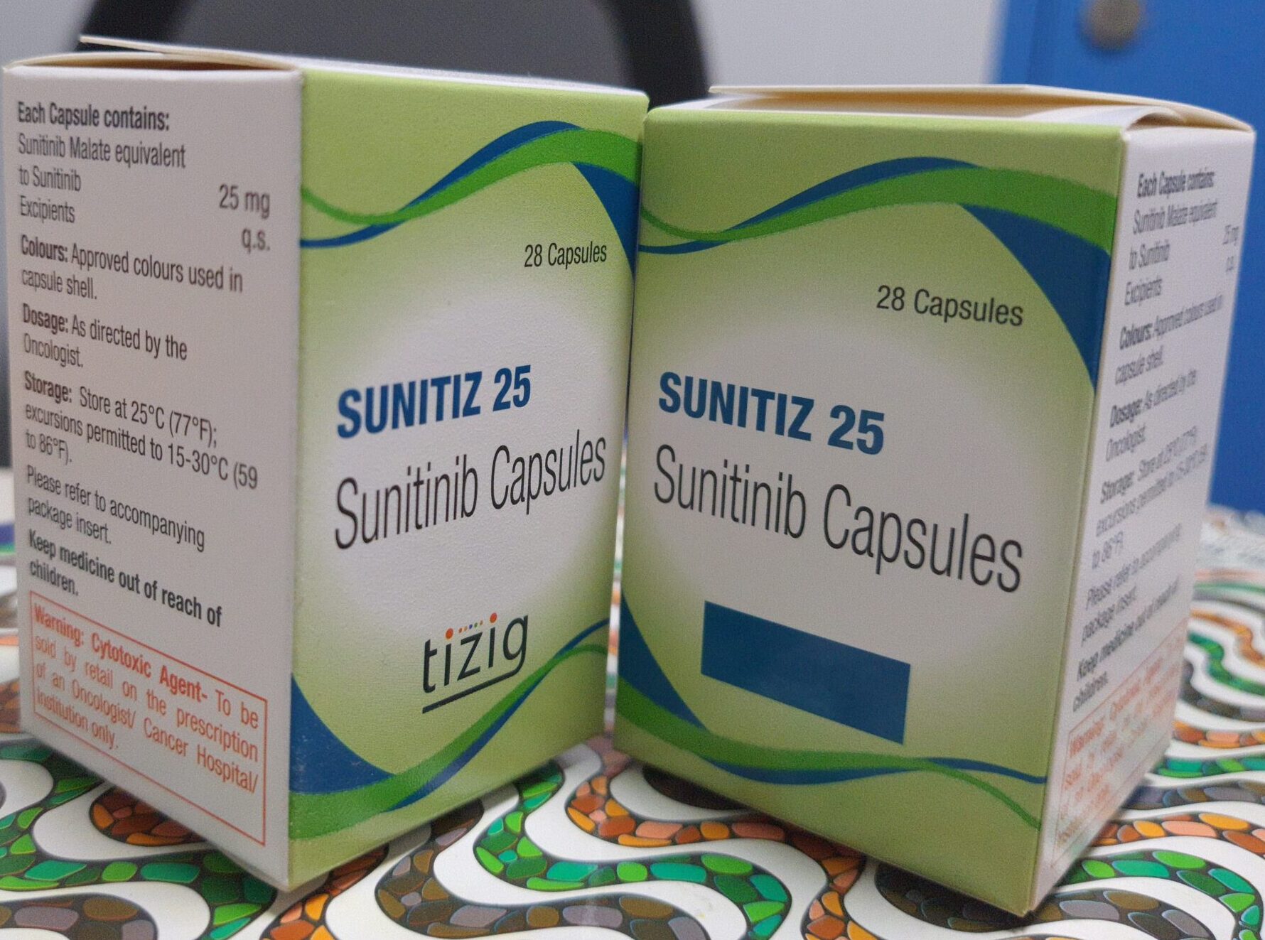 Sunitiz 25 (Sunitinib Malate 25 mg)