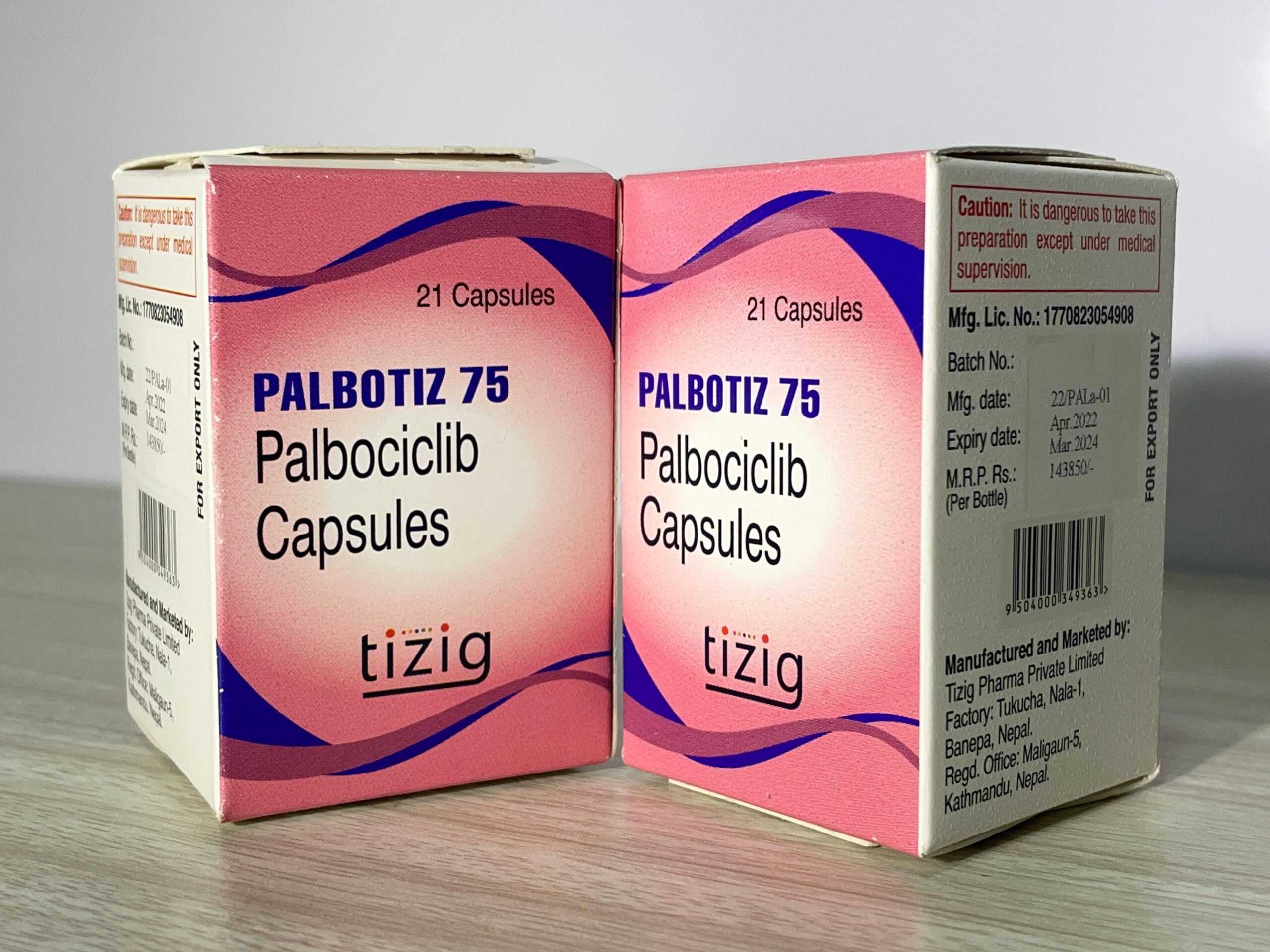 Palabotiz 75 (Palbociclib 75 mg)