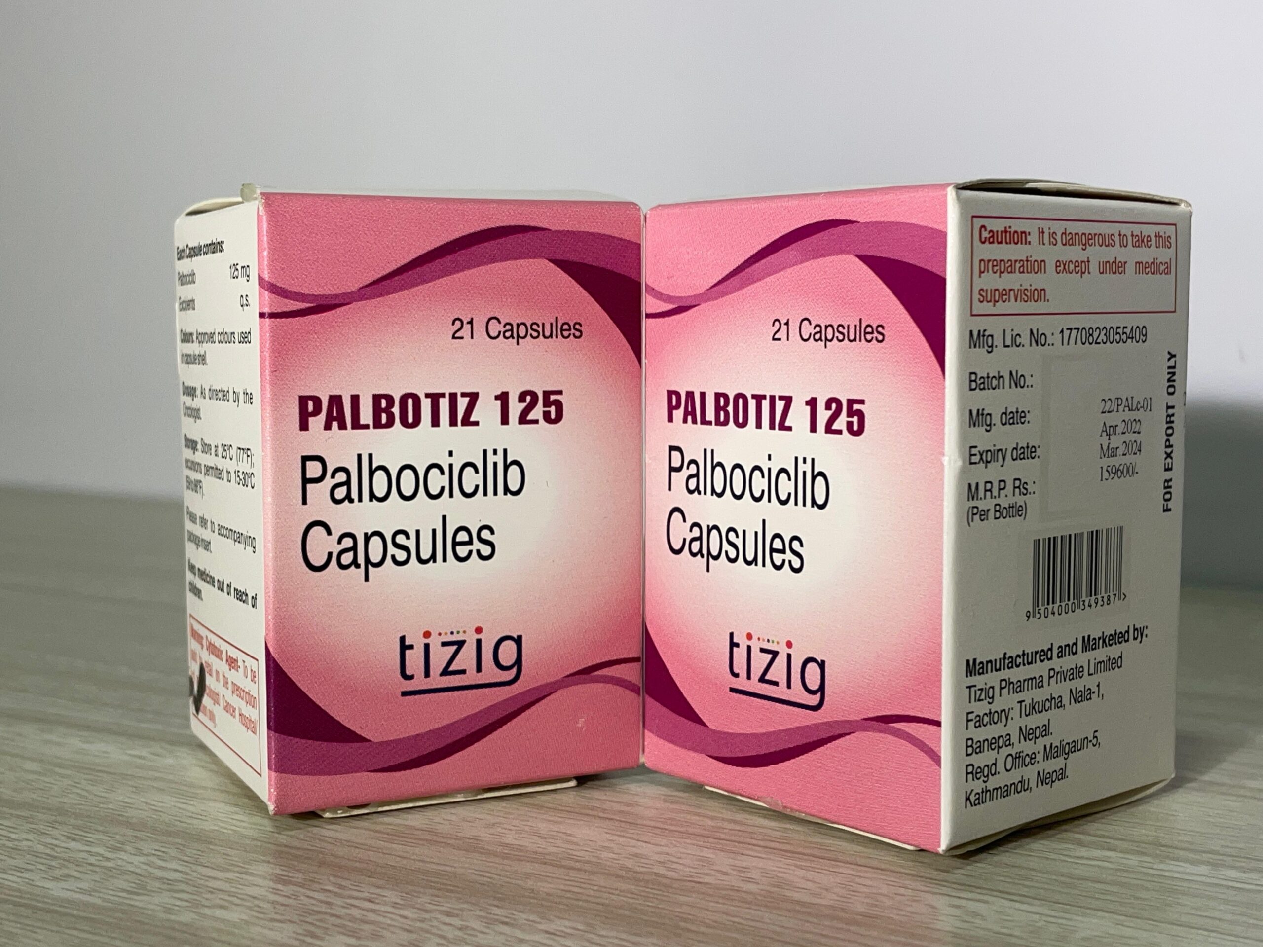 Palabotiz 125 (Palbociclib 125 mg)