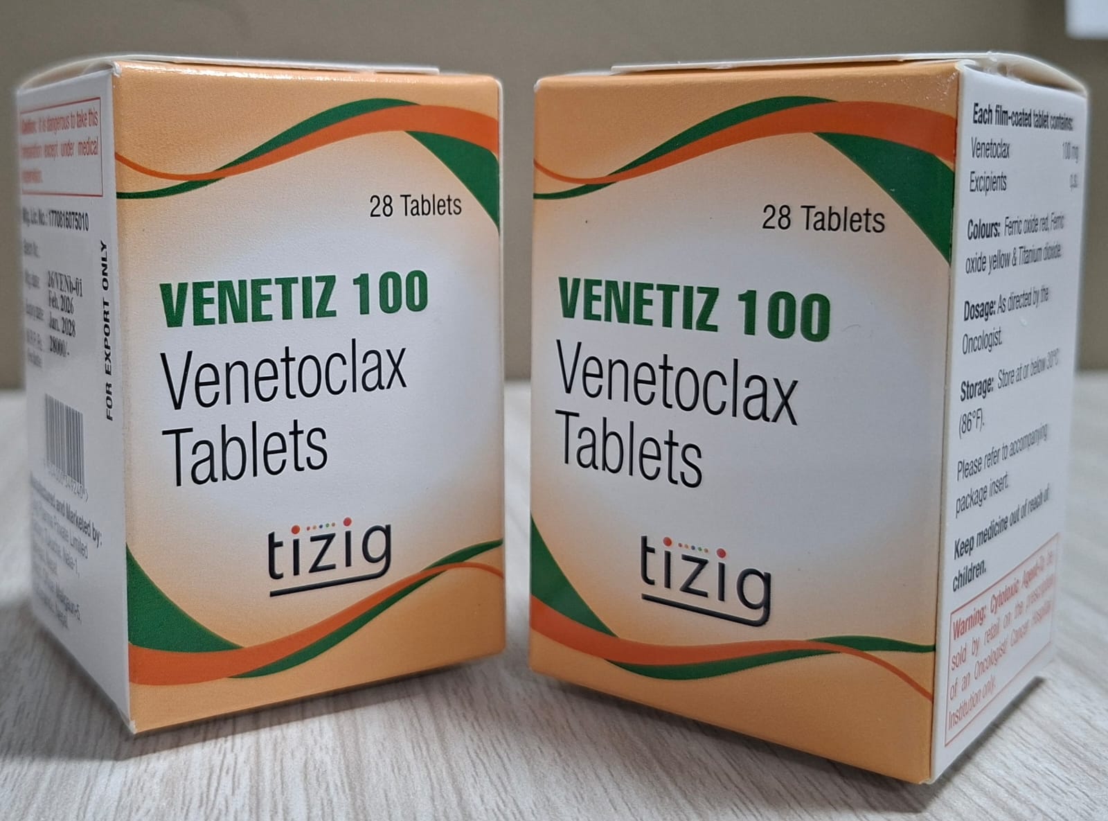 Venetiz 100 (Venetoclax 100 mg)