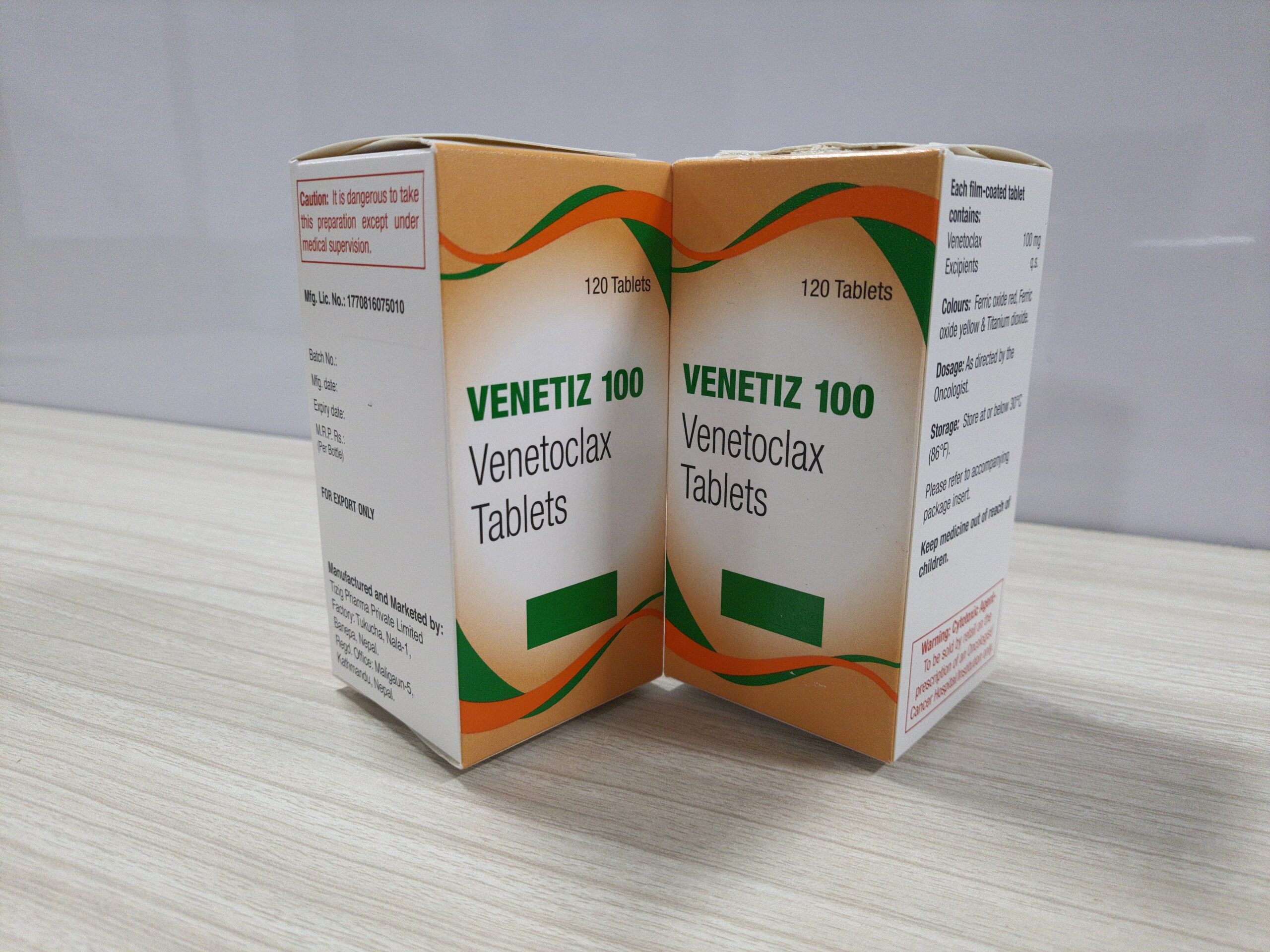 Venetiz 100 (Venetoclax 100 mg)
